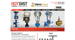 Desktop Screenshot of noreastcontrols.com
