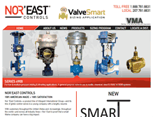 Tablet Screenshot of noreastcontrols.com